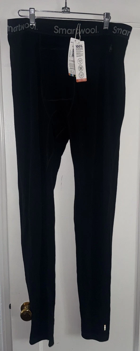 SmartWool Mens Classic Thermal Merino 250 Base Layer Bottom XX-LARGE 2XL Black