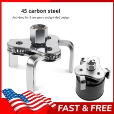 Universal 2 Way 3 Jaw Oil Filter Wrench Removal Tool Fully Adjustable Heavy Duty