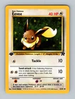 Eevee 55/82 1st Ed Team Rocket Moderately Played Common MP Pokemon 2000