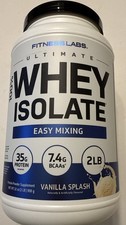 Sports Nutrition, Whey Protein Isolate, 25 G with Bcaas, Creamy Vanilla Exp 3/26