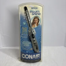CONAIR Steam N Shine 3/4” Mist Curling Iron-NEW IN PACKAGING-2002!!!!