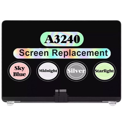 Apple MacBook Air M4 2025 13.6'' EMC 8781 A3240 LCD Screen Replacement Assembly