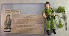 Gi Joe Hasbro 1985 Lady Jaye Figure File Card Vintage ARAH Complete