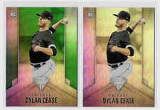 2020 Chronicles Titanium Rookie Lot #16 Dylan Cease White Sox Green Parallel RC