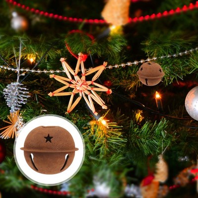 12 Pcs Jingle Bells Metallhandwerksglocken Vintage Weihnachtsparty-Dekoration