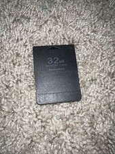 Sony PlayStation 2 PS2 32MB Memory Card Black MagicGate KATANA