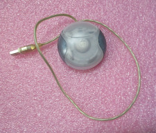 Vintage Working APPLE M4848 Retro Graphite Gray iMac Hockey Puck USB Wired Mouse
