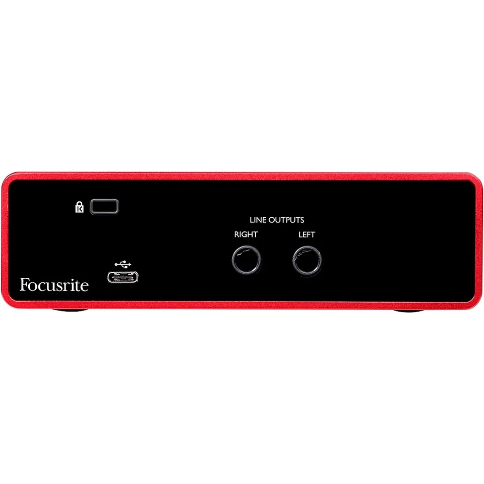 Interfaz de audio USB Focusrite Scarlett Solo (Gen 3) Foto 3 de 4