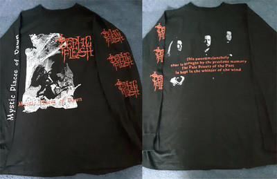 Septicflesh Septic Flesh long-sleeved men's black 2-side gift Fan SINQ26