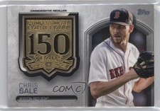 2019 Topps 150th Anniversary Commemorative Medallion Series 2 Chris Sale 1u6
