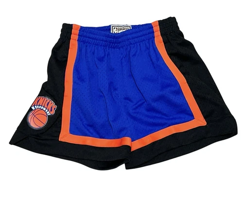 Mitchell & Ness New York Knicks Womens basketball Shorts Knicks fan blue small - Picture 1 of 9
