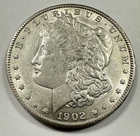 1902-S $1 Morgan Dollar 90% Silver San Francisco US Coin - LUSTER!