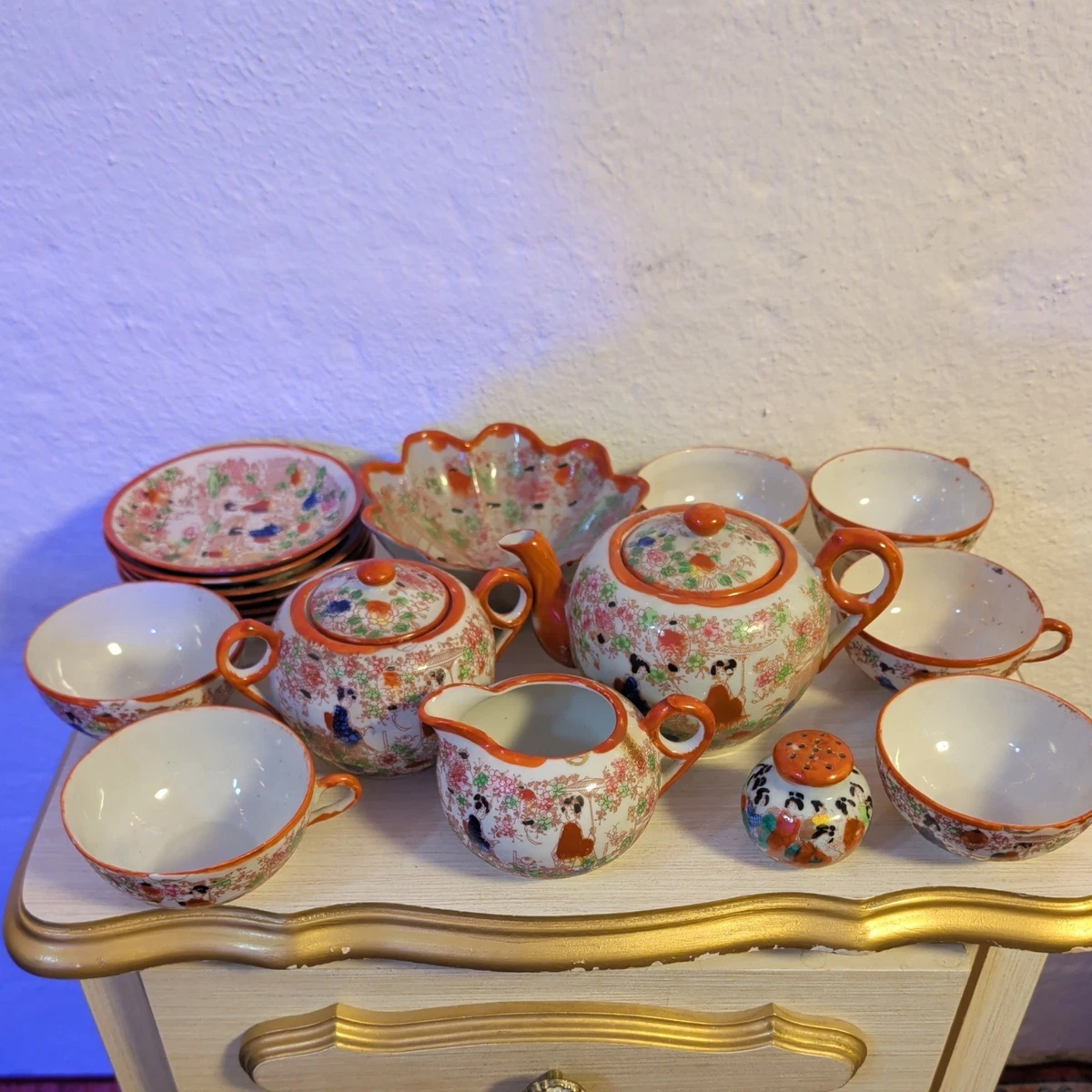 Las mejores ofertas en Juego de Té Vintage Japonés Geisha Girl | eBay