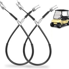 Golf Cart Brake Cable Set for Club Car DS 1981-1999 Driver Passenger Side