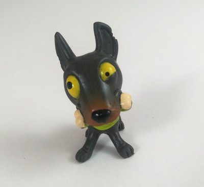 The Ugglys Pet Shop Series 1 Slimiest Black Dopey Doberman