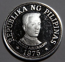 1975 Philippines Twenty Five 25 Piso GEM PF -5155-