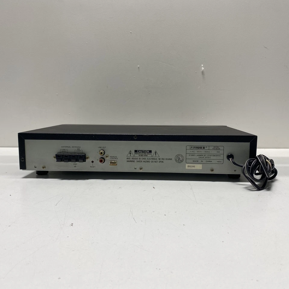 Receptor estéreo Fisher FM-9535 Foto 4 de 4