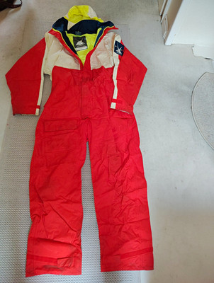 Helly Hansen Überlebensanzug The Total Seawear Concept XL rot/weiß/gelb/blau