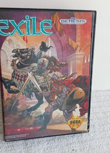 Exile Renovation Video Games (Sega Genesis, 1991) * Game and Case *