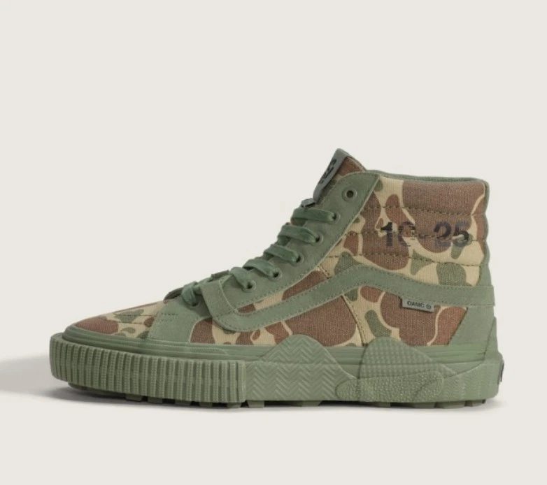 OAMC x WTAPS x Vans Sk8 High Duck Camo for sale | eBay