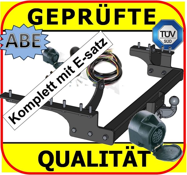 Ahk & ES13 - FüR Jeep Cherokee Xj 84-01 AnhäNgevorrichtung + E-Satz -> Komplett-image