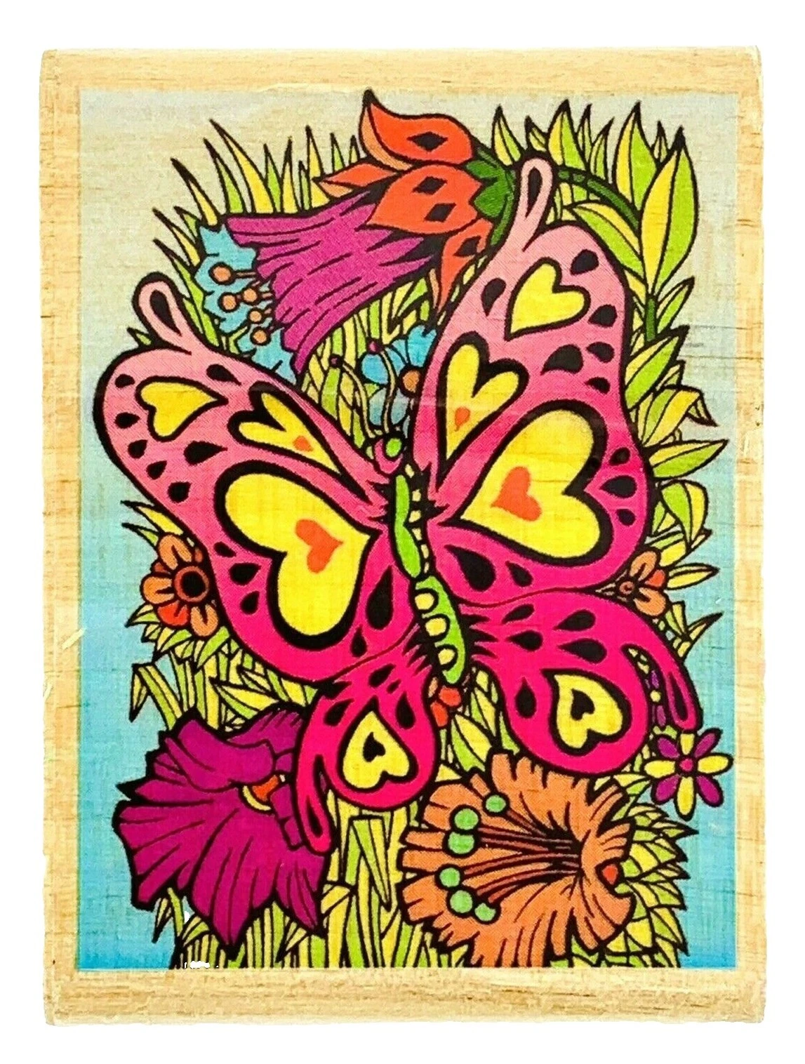 Butterfly Craft Rubber Stamps