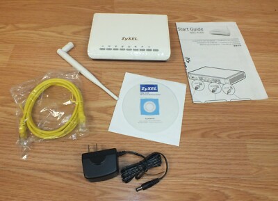ZyXEL (NBG416N) 150 Mbps 4-Port 10/100 Wireless N Router w/ High Gain Antenna 