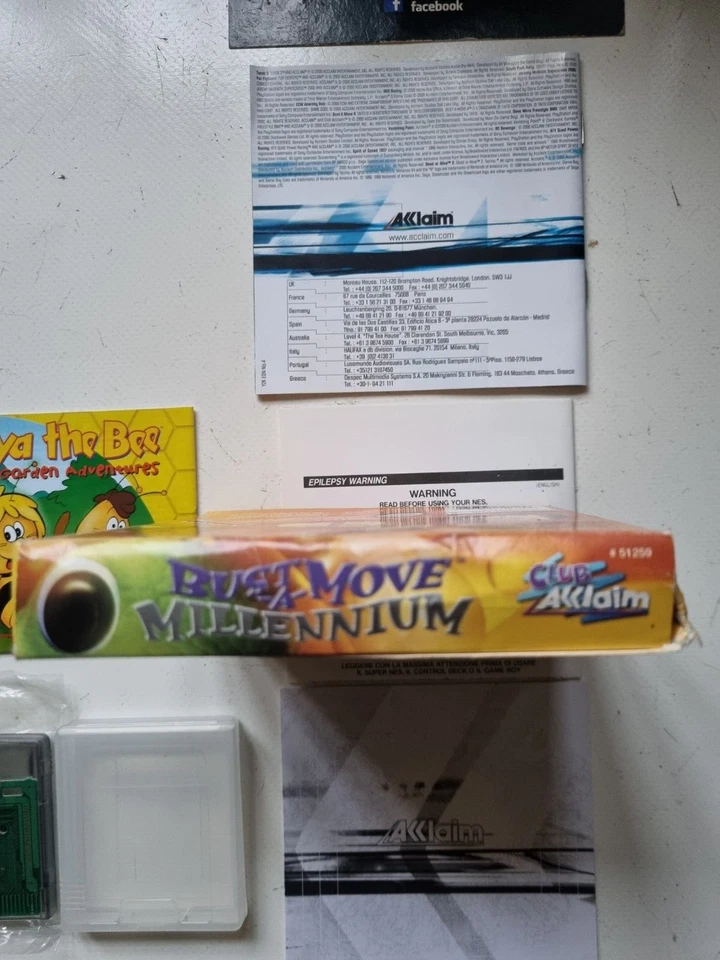 BUST-A-MOVE MILLENIUM GAME BOY COLOR NINTENDO GAME COMPLETE EUR VERY GOOD CON - Image 3 of 4