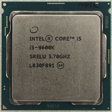 Intel 9th Gen Core i5-9600K SRELU SRG11 3.7GHz (Turbo 4.6GHz) 6-Core LGA1151 CPU