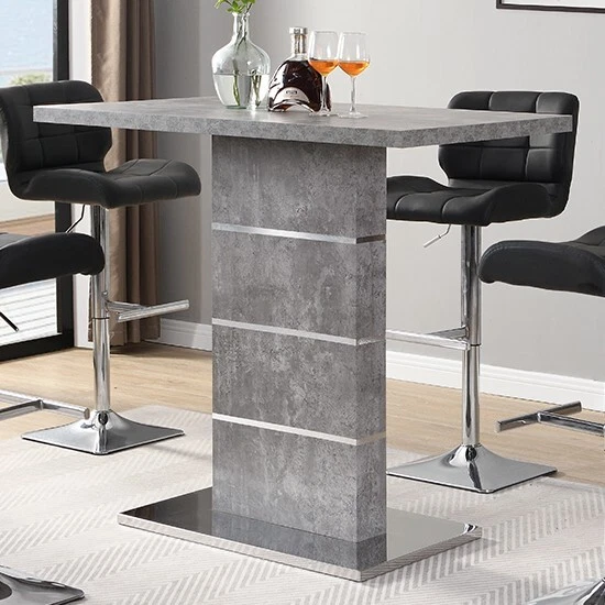 Bar 2024 table concrete