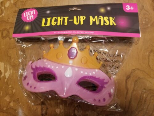Light-up MASK Princess Fun Costume Mask for Party, NEW YEAR Mardi Gras, Dress up - Picture 2 of 10