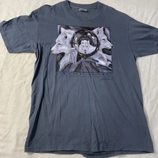 Port And Company Adult Large T Shirt Wolf Gate