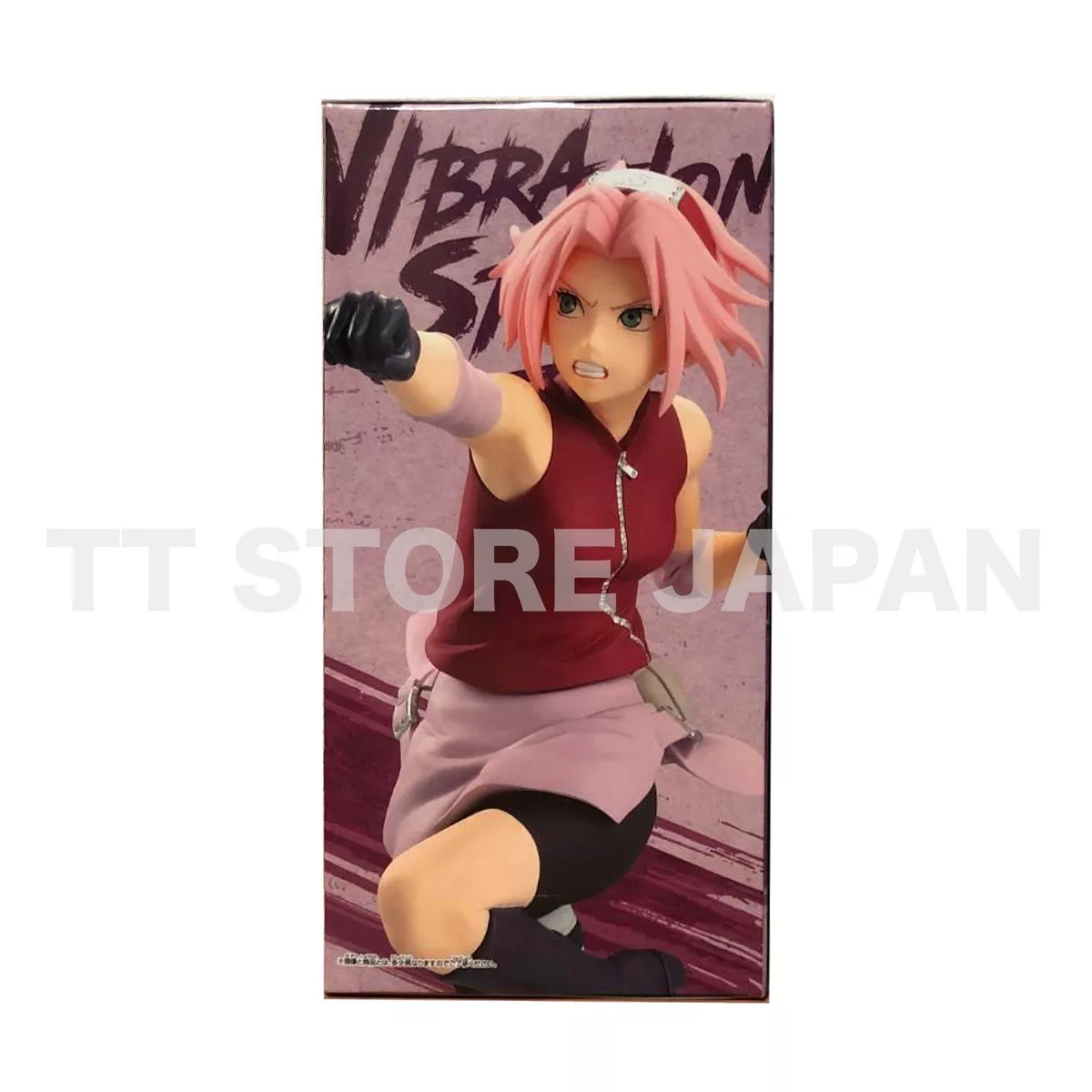 Estátua Banpresto Naruto Shippuden Vibration Stars - Haruno Sakura