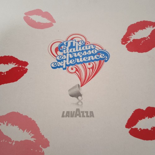Set of 2 Lavazza espresso cups & saucers, Limited Edition Kiss Me, Baby! - Picture 11 of 11