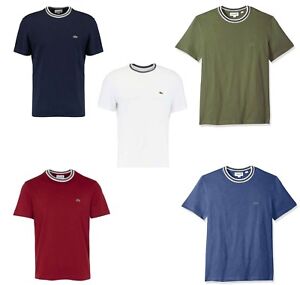 lacoste men's crew neck t shirt