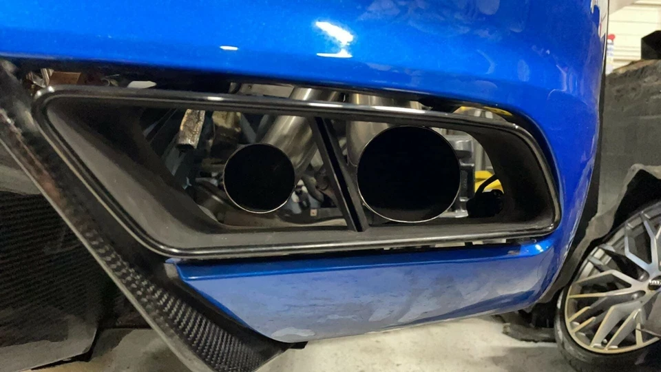 Compatível com AUDI R8 MK2 5.2L V10 17-19 sistema de exaustão de tubo X velocidade máxima Pro-1 - Imagem 2 de 4