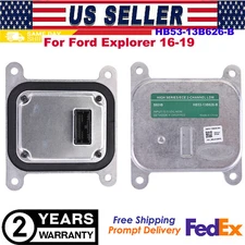 LED Headlight Ballast Control Module Unit HB53-13B626-B For Ford Explorer 16-19