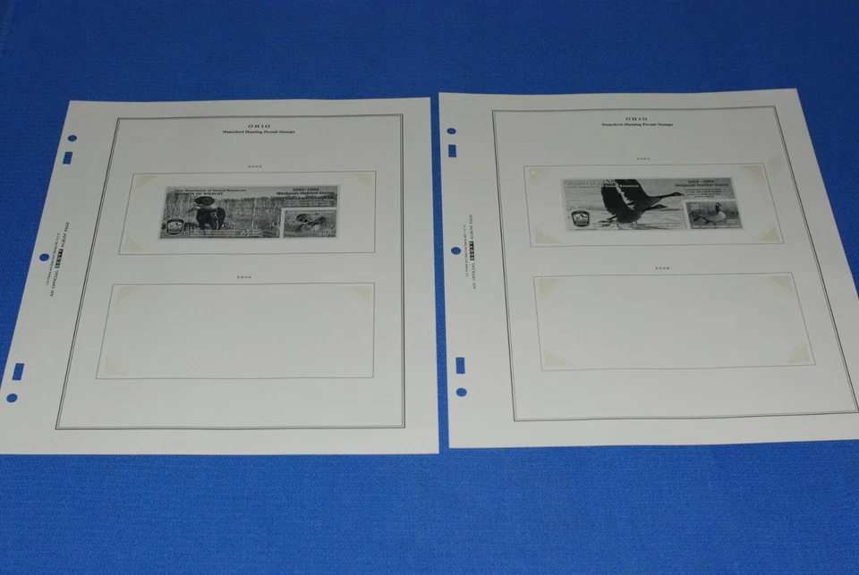 Ohio Duck Hunting Scott National Album Pages BlueLakeStamps GET YOUR STATE! - Image 4 of 4