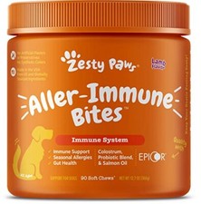 Zesty Paws Allergy Immune Supplement for Dogs 90 chews