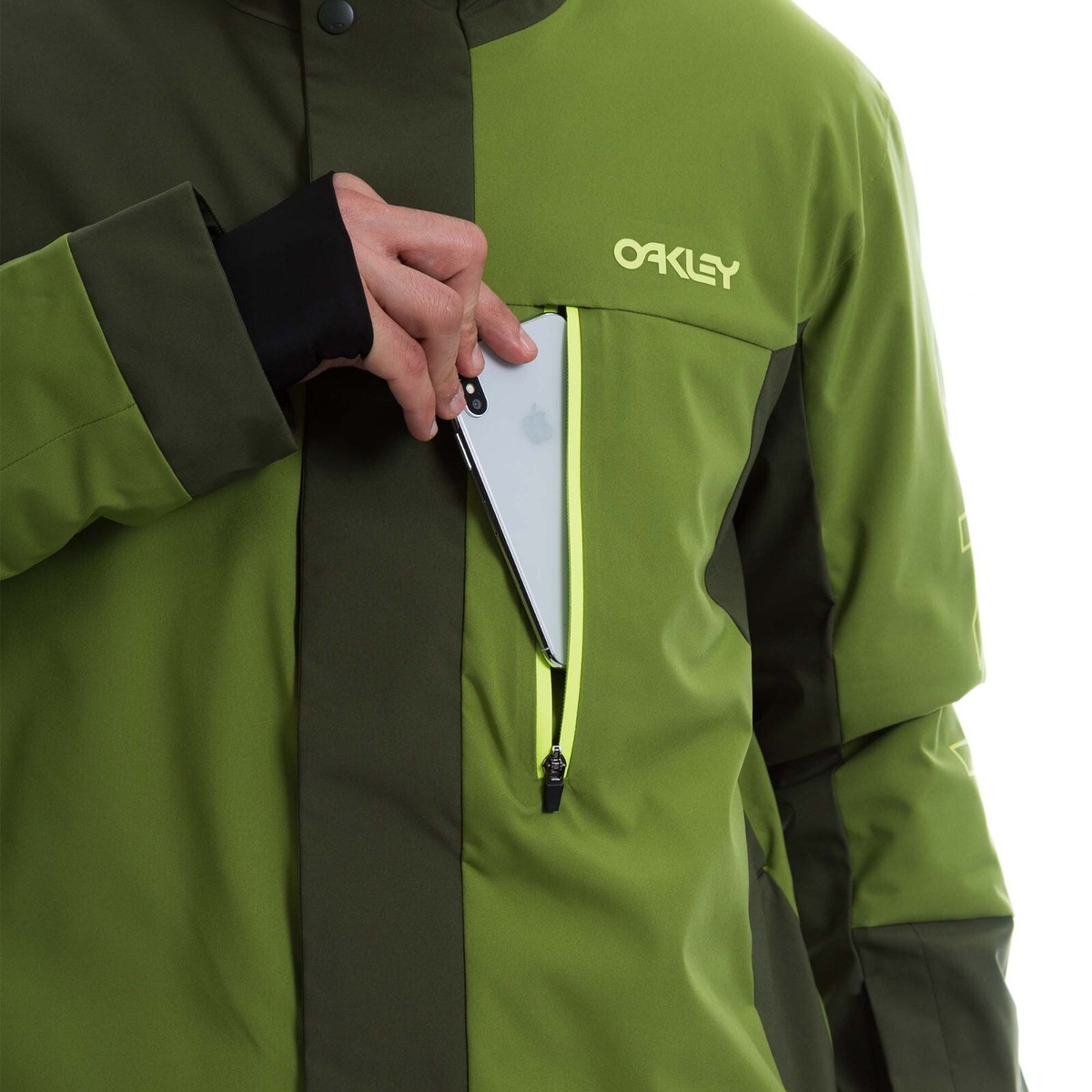 OAKLEY Men's TNP TBT Insulated Snow Jacket New Dark Brush/Fern