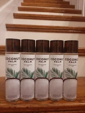 BATH AND BODY WORKS COCONUT PALM SPRAY MIST PERFUME LOT OF 5 NEW