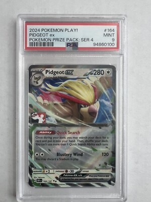 Pokemon TCG Pidgeot ex Prize Pack Play Promo PSA 9 | eBay