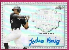 2020 Leaf Perfect Game National Baseball Metal JOSHUA BAEZ Silver Autograph #/15