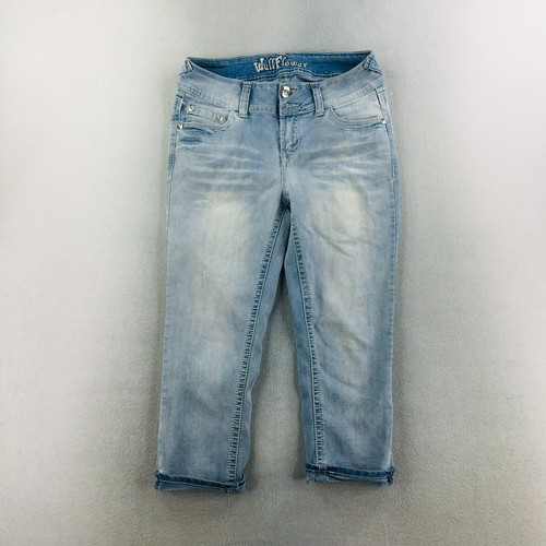 Wallflower Jeans Juniors Size 5 Cuffed 