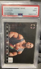 2024 PHOTOGENIC WWE #61 FAAROOQ /49 WEDGES POP 1 PSA 9