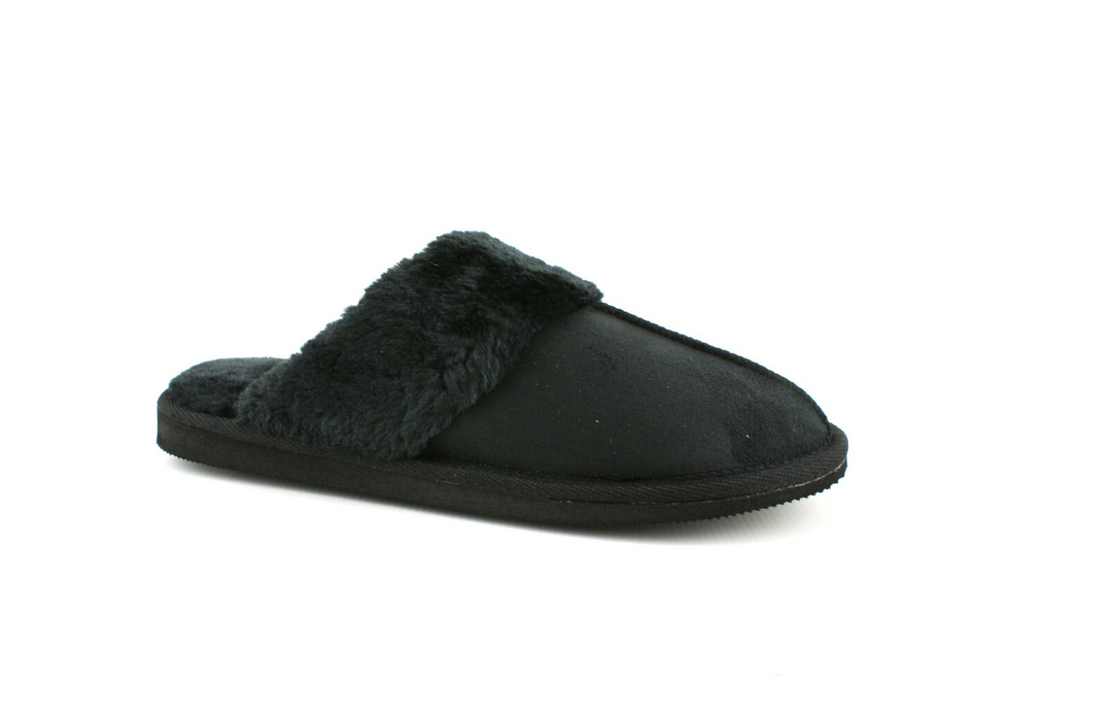 SAOLA SCARPE DA DONNA COMODE PANTOFOLE DA INTERNO CON SUOLA RIGIDA CALDA FODERATA IN PELLICCIA SINTETICA MISURA