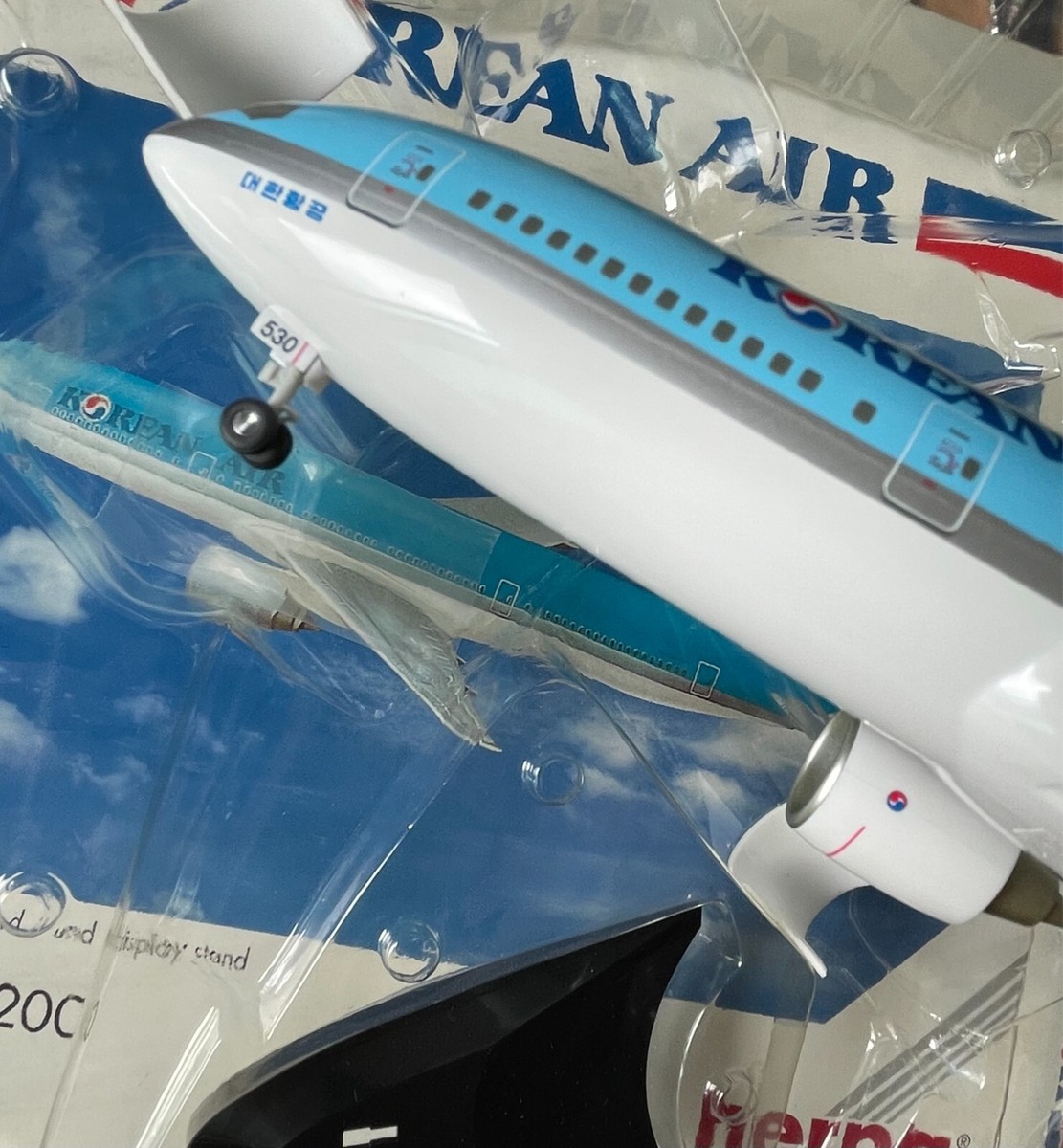 1/200 Korean Air B777-200航空機モデル (ヘルパ製) SALE! 1/200 HERPA KOREAN AIR Boeing 777-200 | eBay
