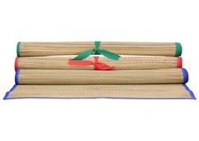 Beach Mat Roll Up Straw Carry Mat Travel Picnic Holiday Camping Festival Park