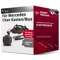 für Mercedes Citan Kasten/Bus Typ W420 Elektrosatz 13Polig Spezifisch Esatz