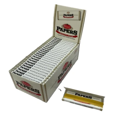 Sealed Box of 50 Books Papers Brand Rolling Cigarette Papers FREE SHIPPING - image 1 of 4